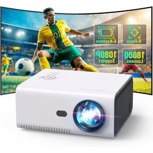 Mini Beamer - Projector met Wifi - Bluetooth