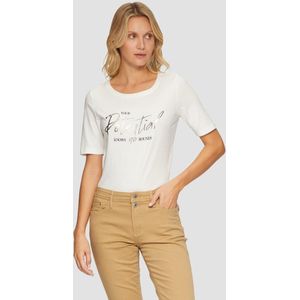 s.Oliver - T-Shirt - Slim Fit - Met Print