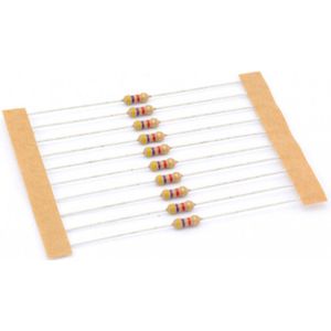 WEERSTAND 4.7K OHM - 1/4 WATT - 5% - 10 STUKS - 4,7K - 4K7