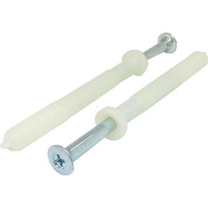 50x HILTI HPS-1 8/80x110 260356 Nail-blaaspluggen voorgemonteerde lenzen schroefkruis