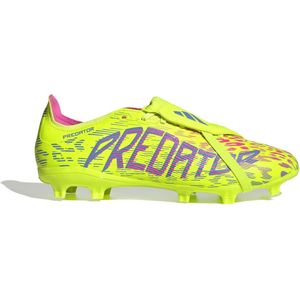 adidas - Predator League - Voetbalschoenen - Neongeel Blauw Roze - Synthetisch