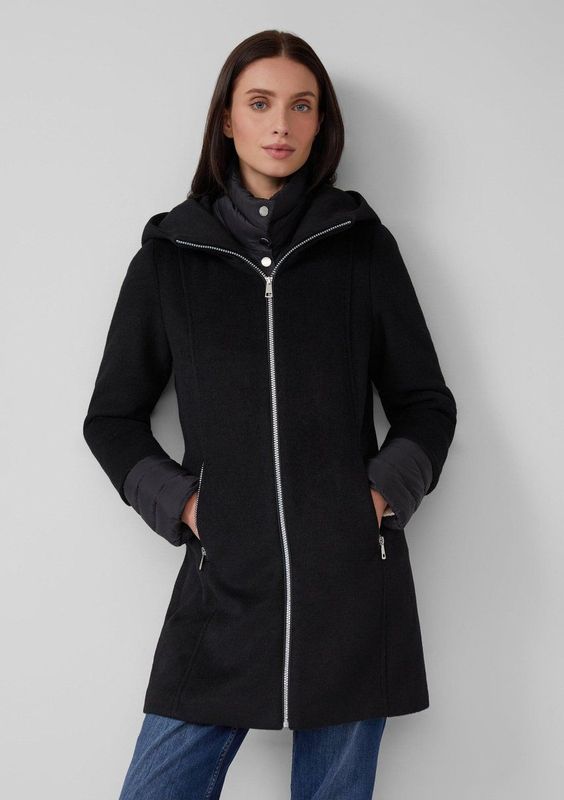 s.Oliver - Outdoor-Mantel - Warm - Slanke Pasvorm