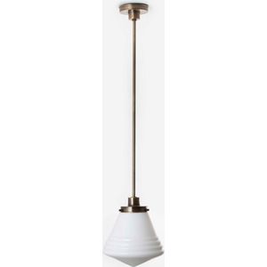 Art Deco Trade - Hanglamp Luxe School Medium 20's Brons