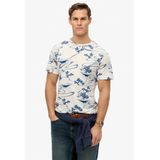 Superdry - Classic Essential T-shirt met print - Heren - T-shirts