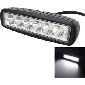 18W 1440LM Epistar 6 LED Wit Slot Beam Car Work Lamp Bar Licht Waterdicht IP67, DC 10-30V