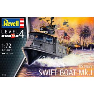 1:72 Revell 05176 US Navy SWIFT BOAT Mk.I Plastic Modelbouwpakket
