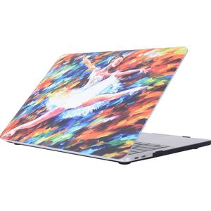 Mobigear Laptophoes geschikt voor Apple MacBook Pro 13 Inch (2016-2019) Hoes Hardshell Laptopcover MacBook Case | Mobigear Painting - Model 14 - Model A1706 / A1708 / A1989 / A2159