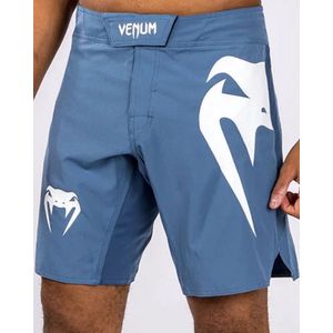 Venum Fightshorts Light 5.0 Blauw Wit XL - Jeansmaat 36/37