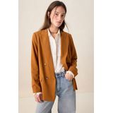 Sissy-Boy - Bruine double breasted blazer