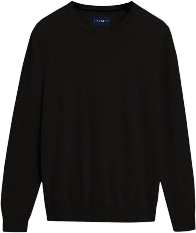 Hackett London Effen marine trui