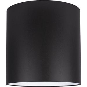Uniqq Lampenkap stoffen zwart Ø 40 cm – 40 cm hoog