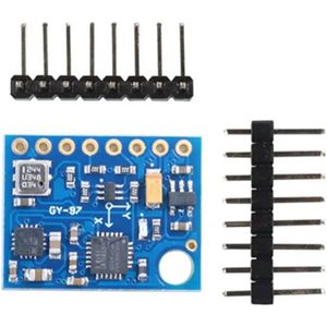 10DOF Sensor Module GY-87 – MPU6050 + HMC5883L + BMP085 – Met losse headers geschikt voor Arduino en Raspberry