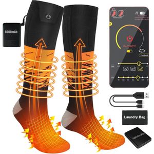 Lexium Verwarmde Sokken Oplaadbaar - Elektrische Sokken - Verwarmde Sokken Elektrisch - Unisex