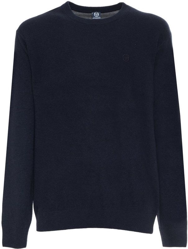 Sergio Tacchini - 21102--002N-GM - Trui - Heren - Wol 100% - Effen Kleur