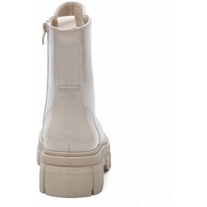 SmileFavorites® Veterboots - Beige - Imitatieleer - Maat 39