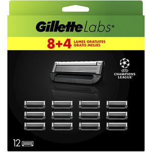 GilletteLabs Scheermesjes - 8+4 stuks