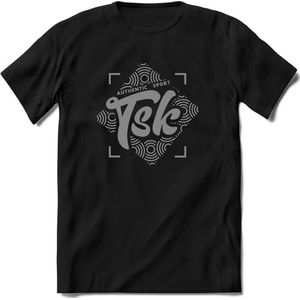 TSK Studio Shirt |ZIlver | T-Shirt Heren / Dames | Original & vintage | Sport Shirt Cadeau | Maat S