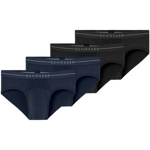 Schiesser Heren rio-slip / onderbroek 4 pack Cotton Flex