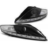 Koplampen met parkeerlicht FORD MONDEO 07 07-11 10 ZWART