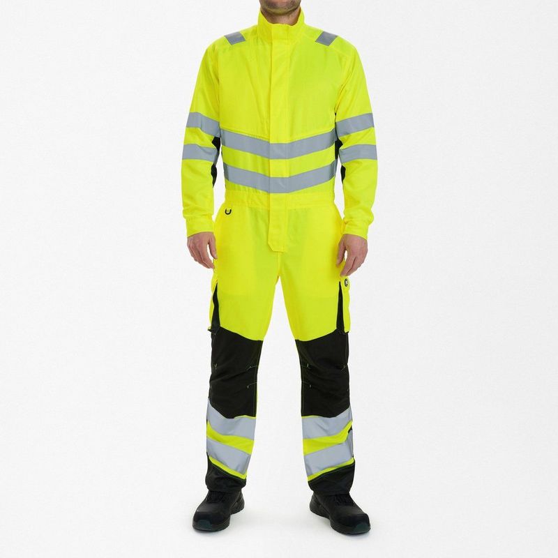 Engel Safety Light overall 4545-319 - Hi-vis Yellow / Black - L