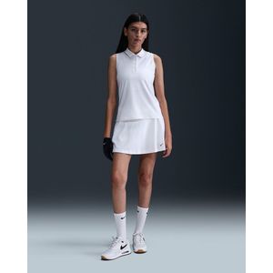 Nike Dames Victory Dri-FIT Mouwloos Polo Wit