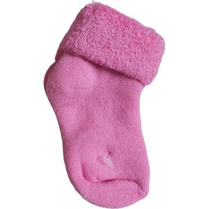baby sokken donker roze 3-6 mnd
