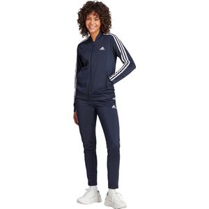 adidas Sportswear Essentials 3-Stripes Trainingspak - Dames - Blauw- 2XS