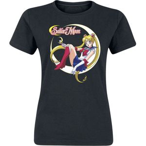 Sailor Moon Sailor Moon Dames T-shirt - zwart - S