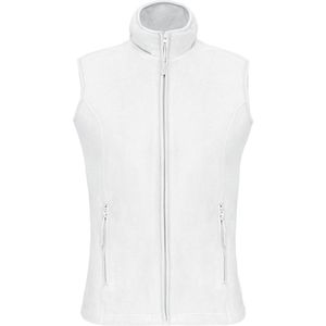 Kariban Bodywarmer van microfleece dames K906 - White - XS