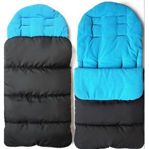 Slaapzak voor peuter- Kinderwagens -Buggy comfortabel, blauw