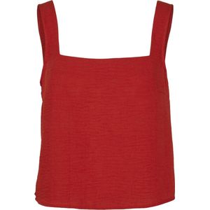 VERO MODA - VMKITA SL SQUARE NECK TOP WVN SB2 TS GA - Dames - Blouses