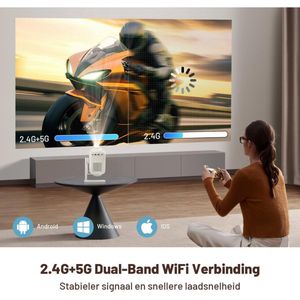 Lexium Mini beamer - Projector - Beamerscherm - Projectiescherm - Outdoor & Indoor Projector -