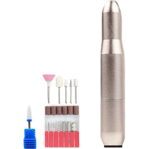 Ruby Essentials Elektrische Nagelvijl - Nagelfrees - Manicure & Pedicure - Nagels Vijlen, Polijsten & Inkorten - Inclusief Bitjes & Schuurrolletjes