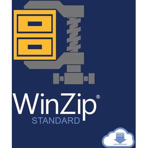 WinZip 29 Standaard - Bestandscompressie, Beveiliging en Delen - 1 Gebruiker - Download