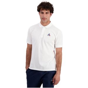 Le Coq Sportif - Ess N°1 - Poloshirt - Wit - Korte Mouw