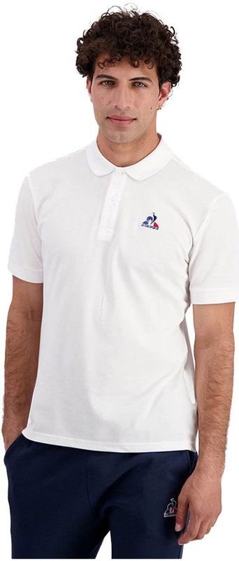 Le Coq Sportif - Ess N°1 - Poloshirt - Wit - Korte Mouw