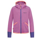 Girls - Saltfjord - Jack - Fleece - Zwart - 57% Polyester, 37% Rayon, 6% Elastaan