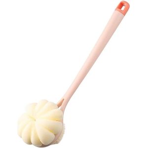 Rug- en lichaamsborstel - Lange steel - Voor lichaam - Roze