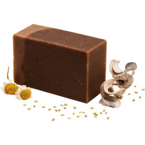 RNCosmetics - Buhur Zeep Bar – Handgemaakte Natuurlijke Zeep met Patchouli, Amber & Sheaboter – Reinigend & Verzorgend voor de Gevoelige of Onzuivere Huid – Luxe Spicy & Houtachtige Geur – Vegan & Hydraterend