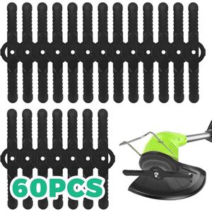 Reservemes voor grastrimmer - 60 stuks kunststof messen van 14 cm - Accessoires voor grasmaaiers