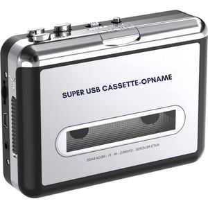 Discman - Diskman – Draagbare Cassette Speler – Walkman - Digitale USB-audio-muziek - MP3-converter