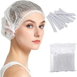 Allecto Premium - Wegwerphaarnetjes 200 Stuks voor Keuken, Schoonheid en Levensmiddelendienst