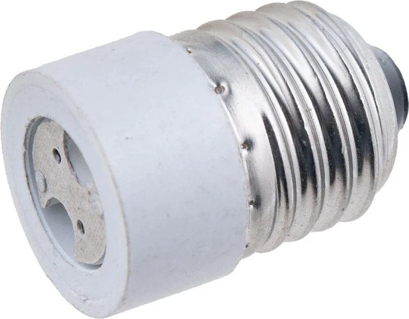 Schiefer - Adapter E27 naar G8 - Lampfitting - Zwart - Geschikt voor diverse lampen