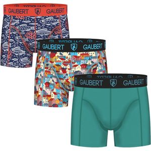 GAUBERT 3-PACK Premium Heren Bamboe Boxershort GBSET-268-XL