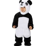 FUNIDELIA Panda kostuum voor baby - 6-12 mnd (69-80 cm) - Wit