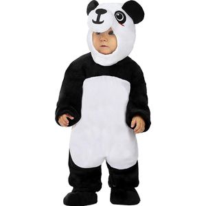 FUNIDELIA Panda kostuum voor baby - 6-12 mnd (69-80 cm) - Wit
