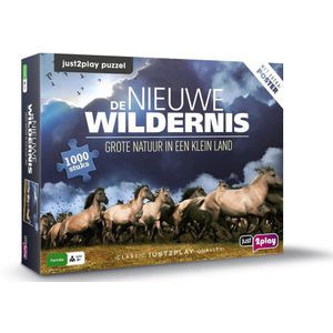 De Nieuwe Wildernis paarden - Legpuzzel - 1000 Stukjes
