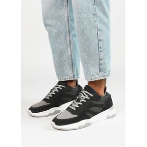 Sacha - Heren - Grijze suède sneakers - Maat 46