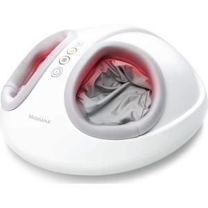 Massage Apparaat Shiatsu-voetmassage met roodlichtfunctie en opwarmfunctie - 2 snelheden - circulatiebevorderende Shiatsu en compressiemassage - voeten en voetzool