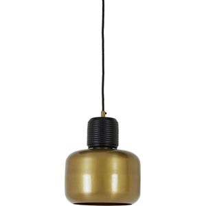 Light & Living Hanglamp Chania - Antiek Brons - Ø25cm - Modern - Hanglampen Eetkamer, Slaapkamer, Woonkamer